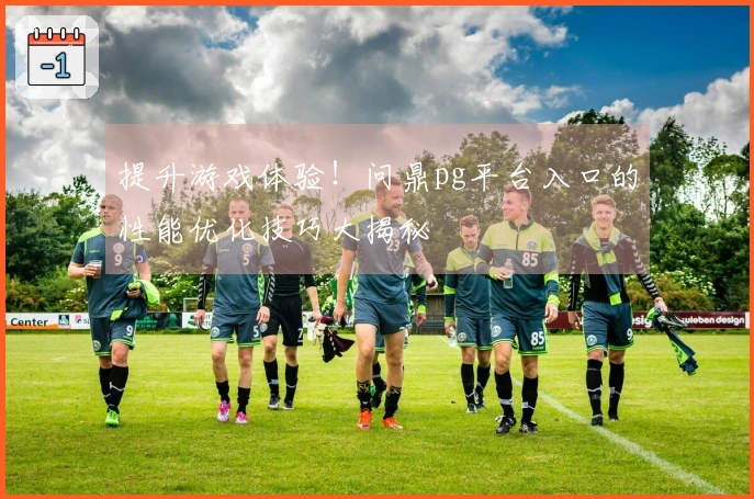 提升游戏体验！问鼎pg平台入口的性能优化技巧大揭秘